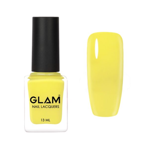 GLAM Mani Pedi Nail Polish - Yellow