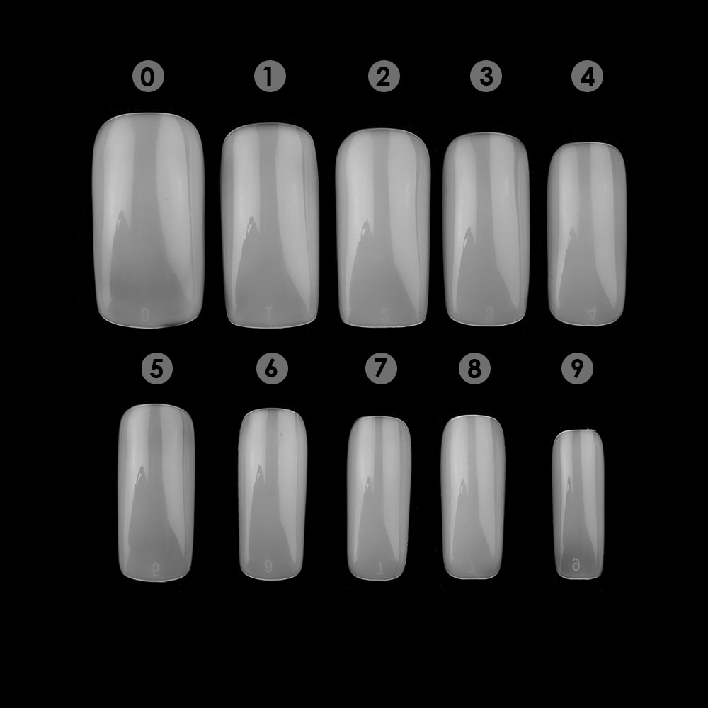 500pcs/bag Duck Bill Nail Acrylic False Nails Tips Half Cover Clear/nature  French Extension Fake Nail With Gel DIY Manicure Tool - AliExpress