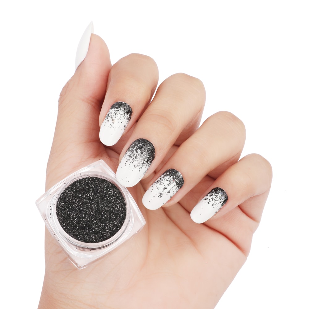 Check Out this Silver Holographic Loose Nail Glitter at the Best Price