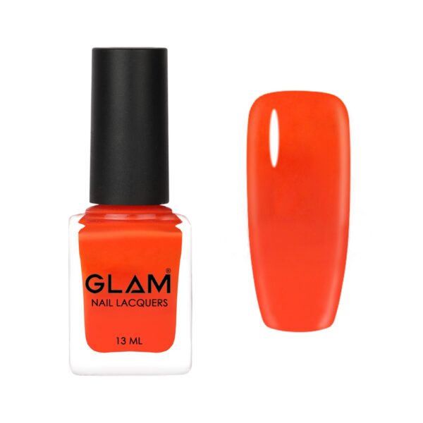 GLAM Mani Pedi Nail Polish - Orange