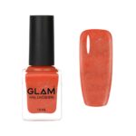 GLAM Mani Pedi Nail Polish -Peach