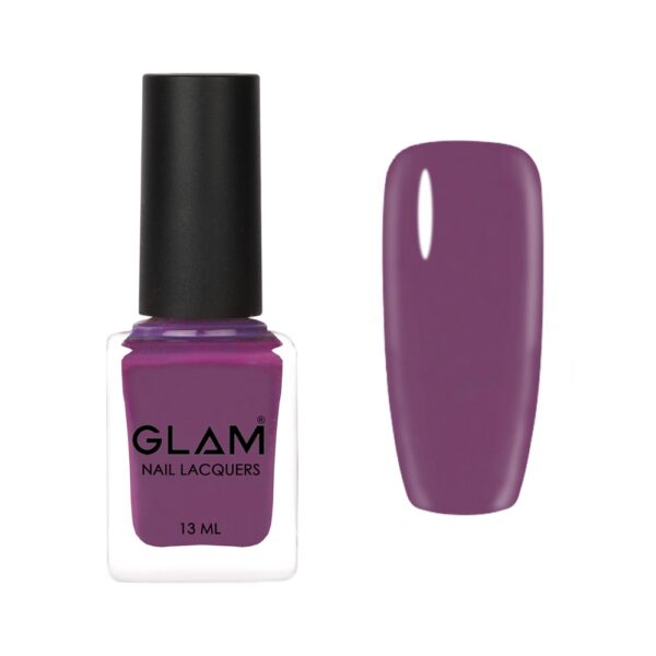 GLAM Mani Pedi Nail Polish - Violet