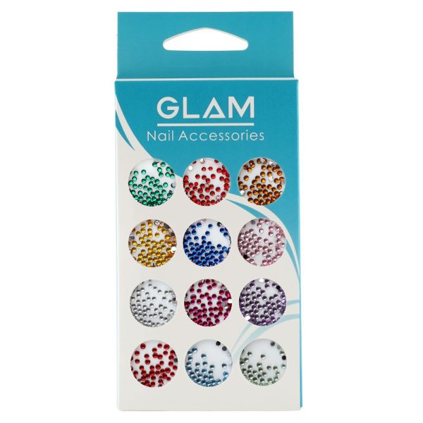 Glam Shining Round Stones Palette