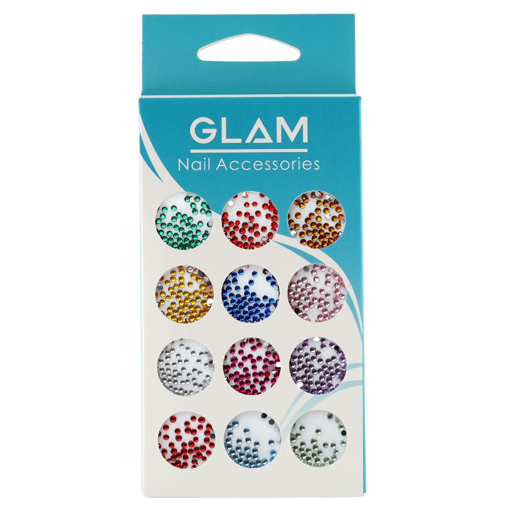 Glam Shining Round Stones Palette