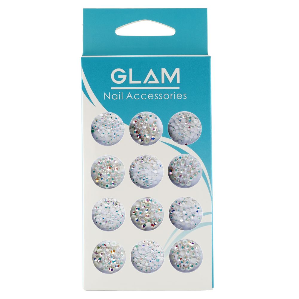 GLAM Swarovski Stones Pearl Colourful Palette