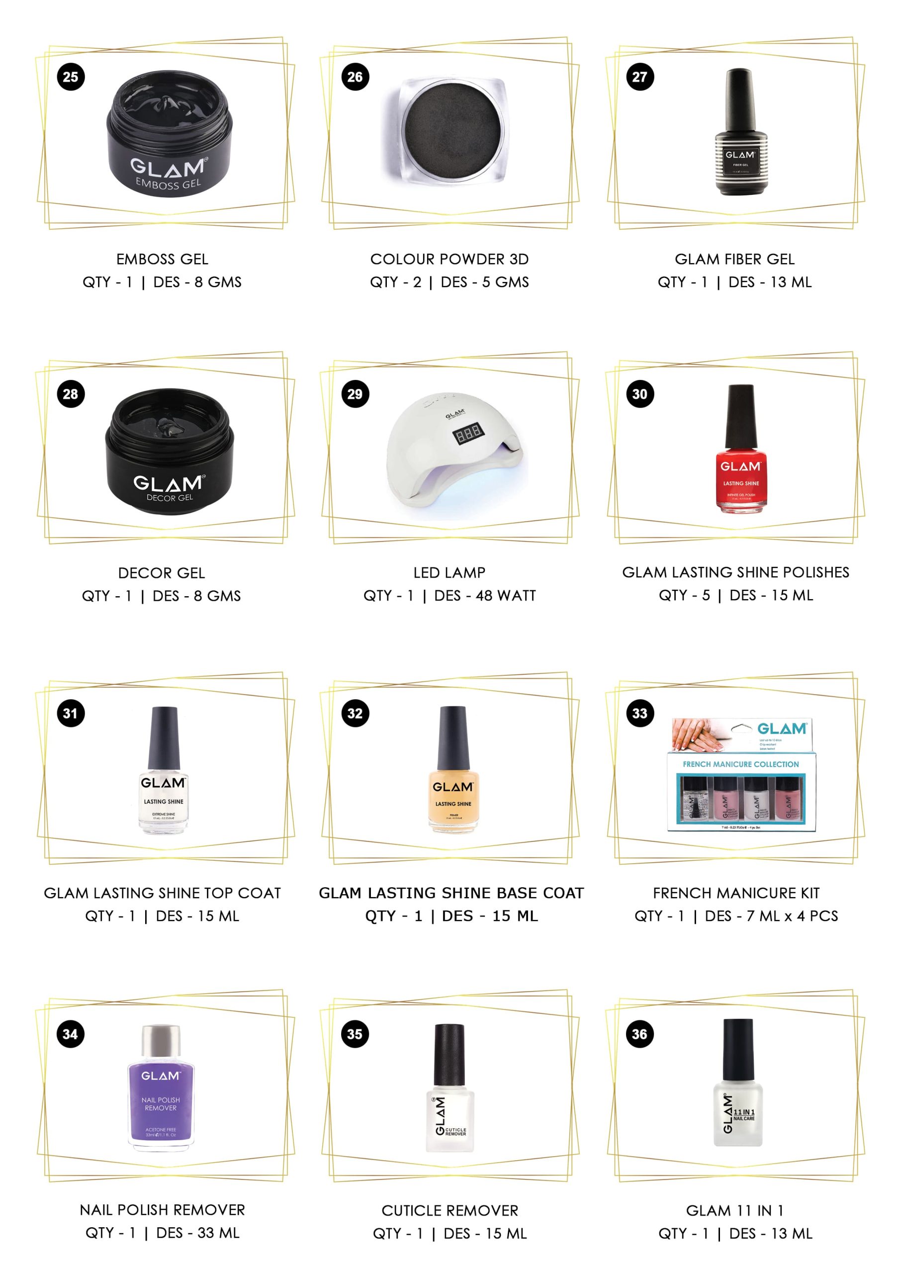 MINI NAIL BAR KIT 3